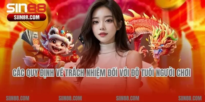 Các quy định về trách nhiệm đối với độ tuổi người chơi